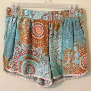 Mossimo, M, Blue and Orange Shorts